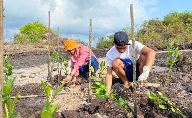 Mangrove Planting, Dompak, Kepulauan Riau