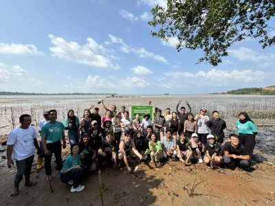 KEGIATAN WISATA BERDAMPAK KOMUNITAS DOMPAK - BINTAN BUMI JOURNEY, GRAB, & BENIH BAIK