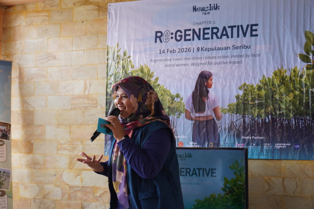 Kegiatan #NatureIsUs Trip oleh Bumi Journey, memberdayakan perempuan lewat wisata regeneratif di Kepulauan Seribu